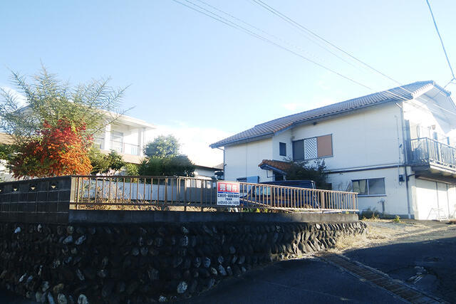 敷地南側より撮影