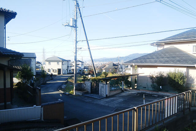 敷地からの景色※南西方向