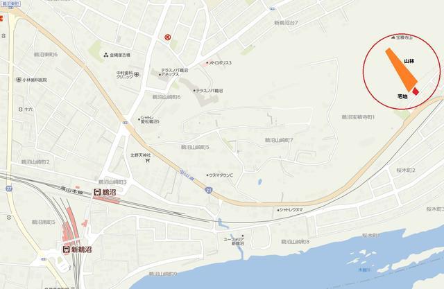 鵜沼駅からの地図です