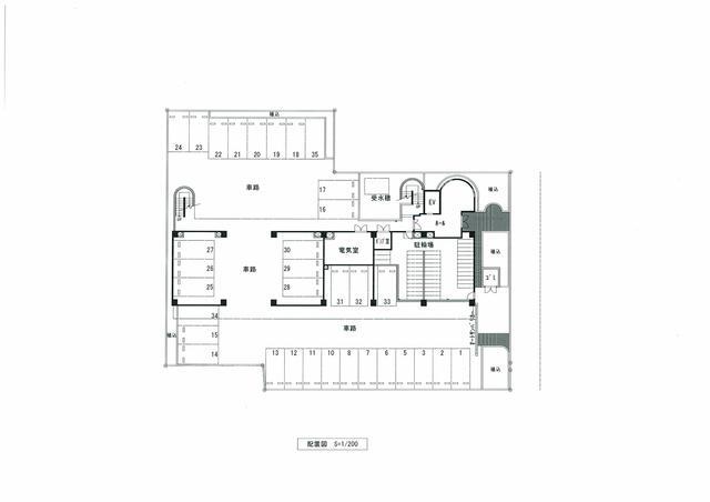 屋根無し(屋根有りは空き無し)