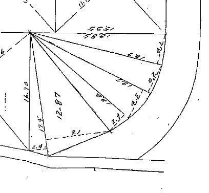 建築条件なし　東南の角地