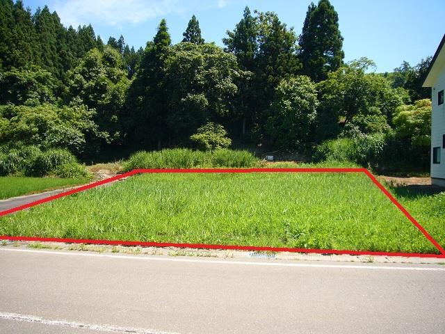 前面道路からの敷地