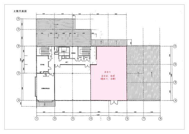 間取図（テナント２０１）