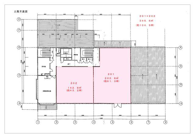 貸事務所間取図