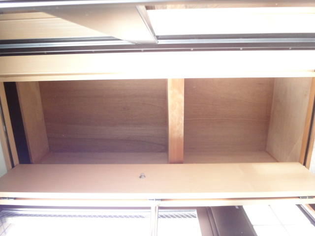 サンルームの収納