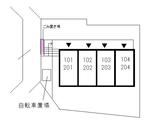 シャルムトキタ１０１号室 周辺