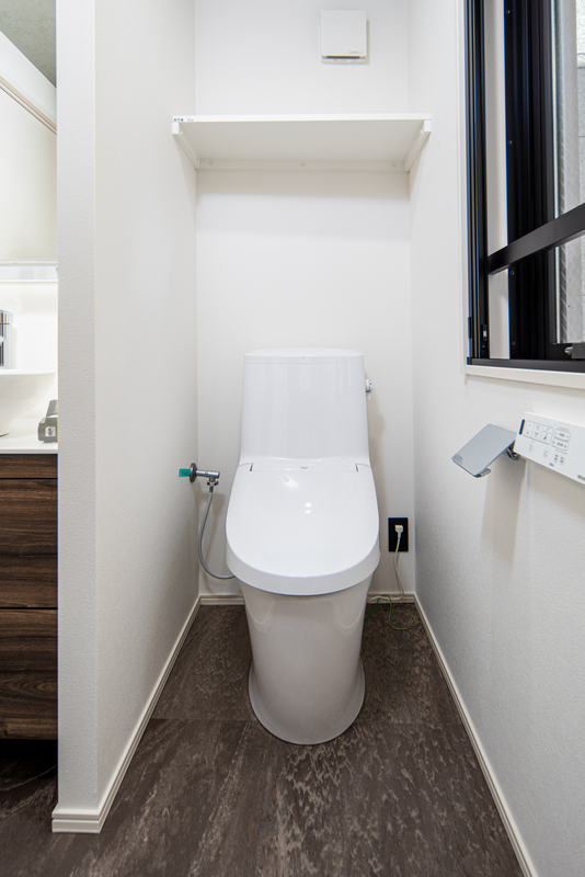 落ち着いたトイレです。