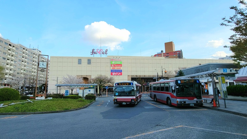鷺沼駅はとても栄えています。