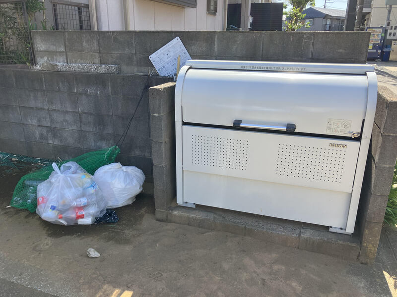 サンシティーチアキ ゴミ集積所