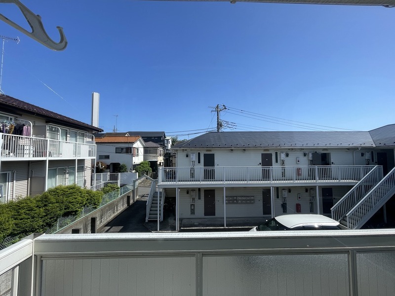 ベランダからの展望。