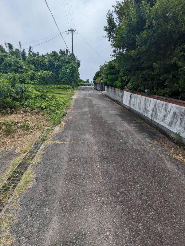 接道（北向き）①