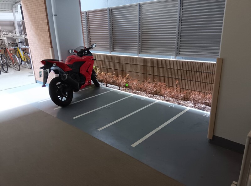 ヴィエルジュ錦糸町太平 バイク置場
