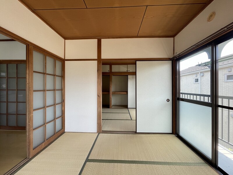 ベランダに2部屋面していて、明るい☆