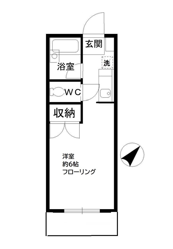 アーバンハイツ蘇我２０２号室 間取