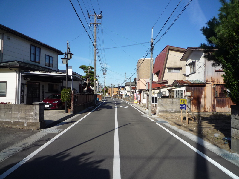 前面道路