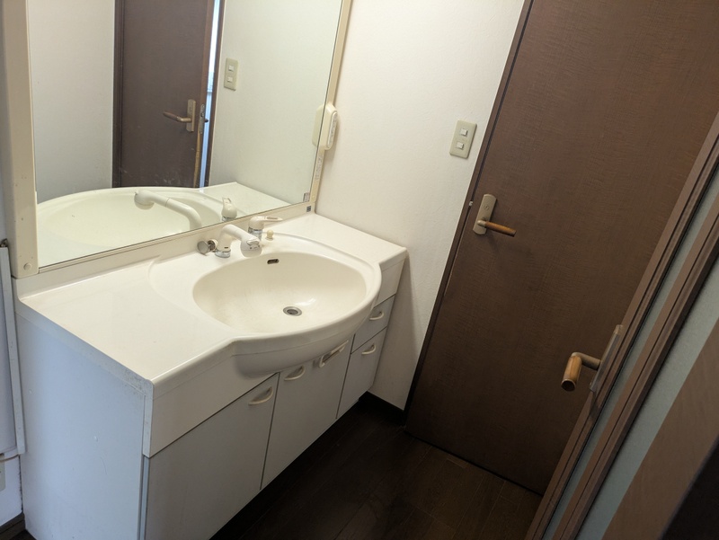 ２帖洗面化粧台