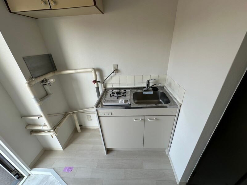 ガスコンロひと口付き