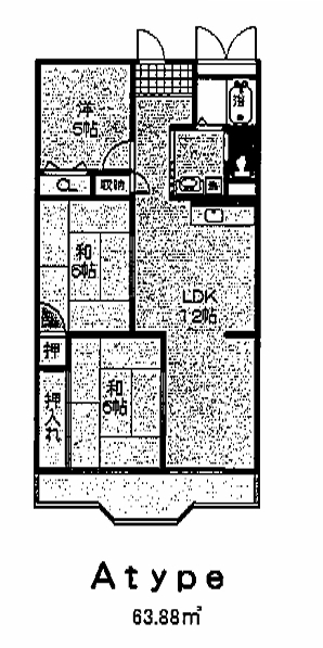 ※本間取り図面と現況が相違する場合、現況を優先するものとします。
