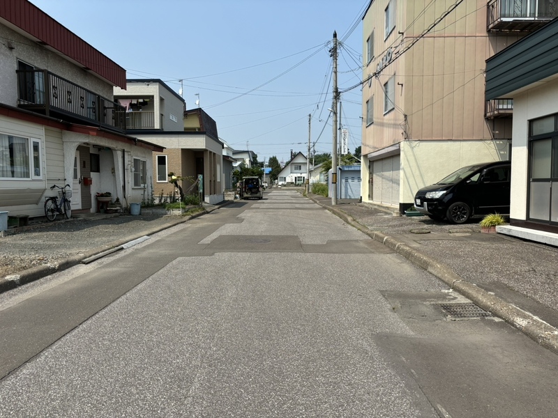 前面道路
