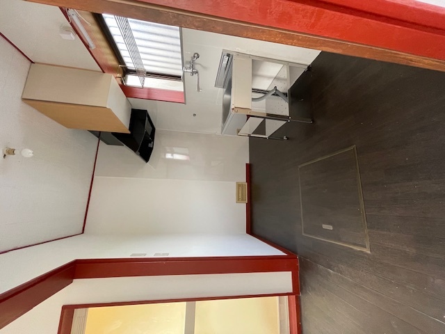 キッチンは新設予定です（現仮設）