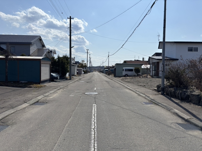 前面道路
