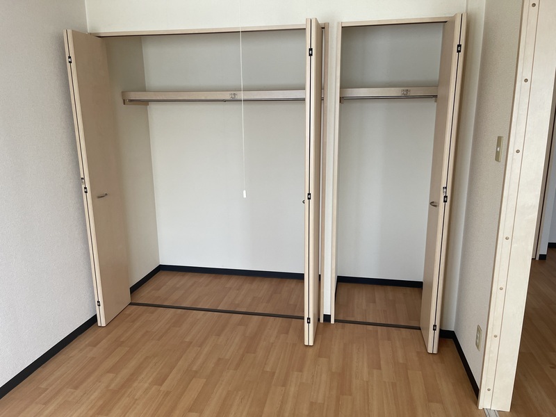 広めのクローゼット