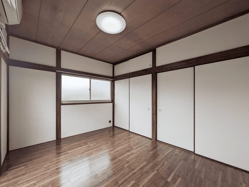 エアコン完備で快適です。（別のお部屋です）