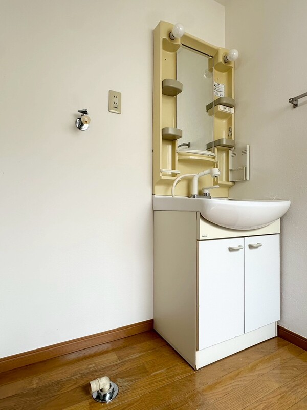 独立洗面台、室内洗濯機置き場