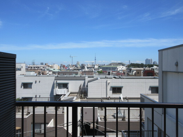 屋上階からの眺望