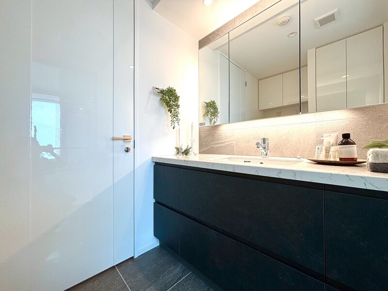 ホテルライクな洗面室です☆