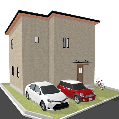 建築プラン　北側