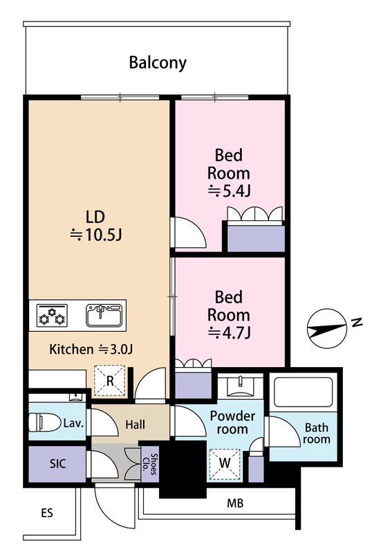 2LDK☆お子様部屋や書斎として♪