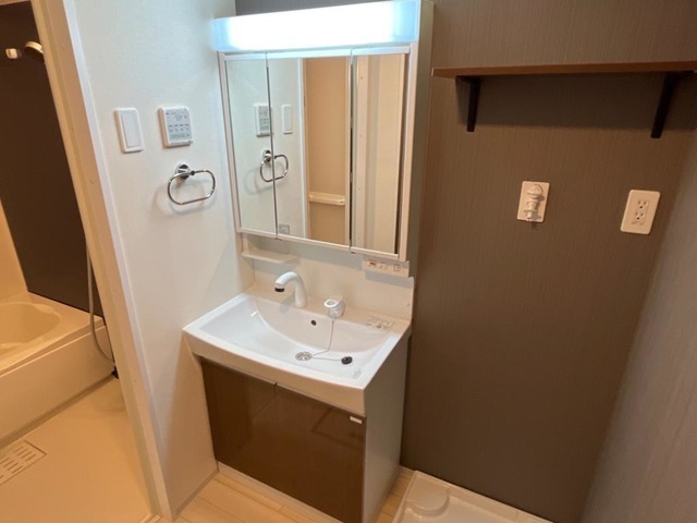 シャワー付き洗面台※建築中の為、イメージです。