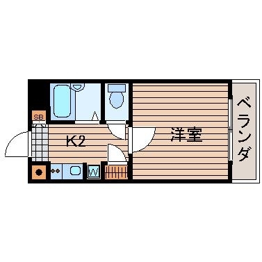 ワンルーム間取り