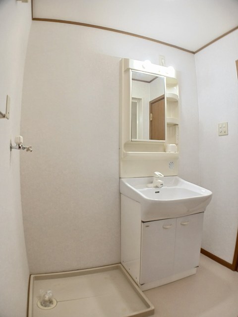 洗面化粧台、室内洗濯機置き場