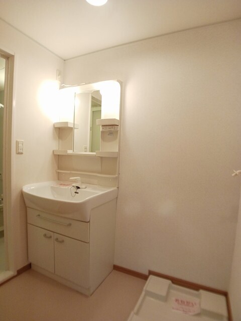 洗面化粧台、室内洗濯機置き場