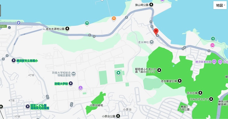 走水周辺地図