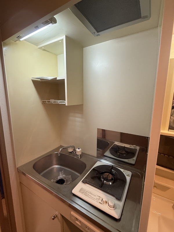 ガスコンロ１口付き