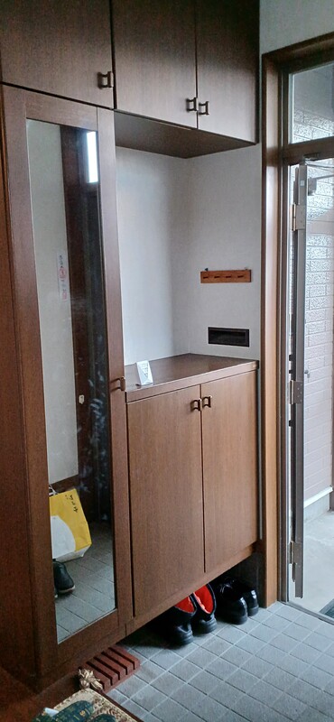 収納が多くて便利な下駄箱