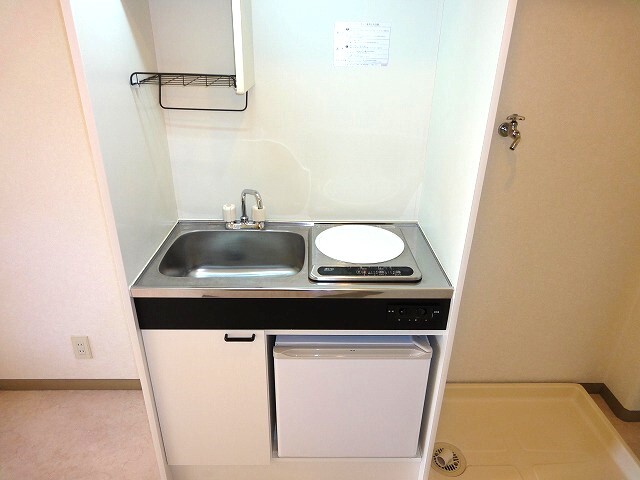 IHクッキングヒーター付き