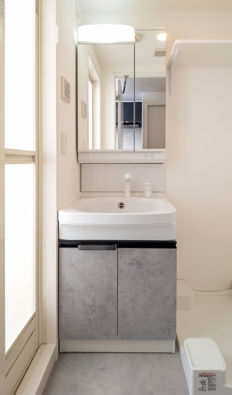 洗面化粧台(写真はBタイプ)