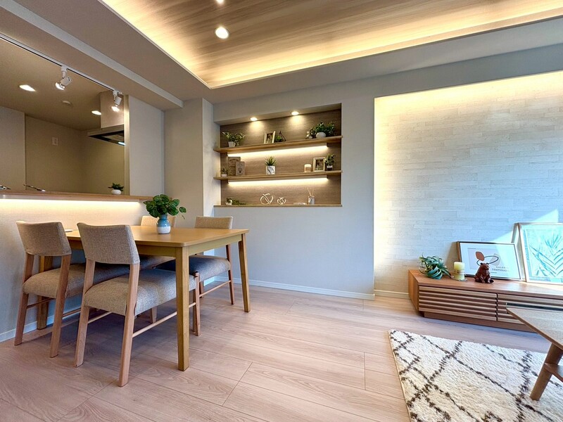 間接照明がオシャレ♪