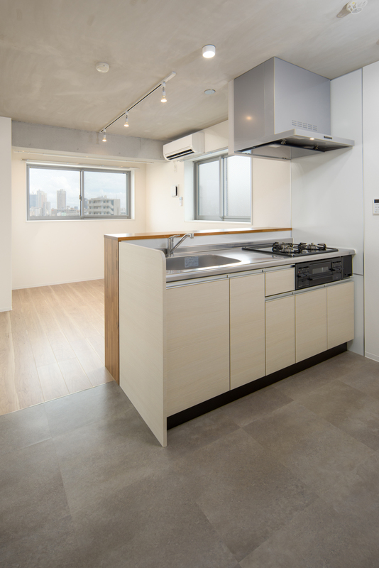 収納バツグンのキッチン