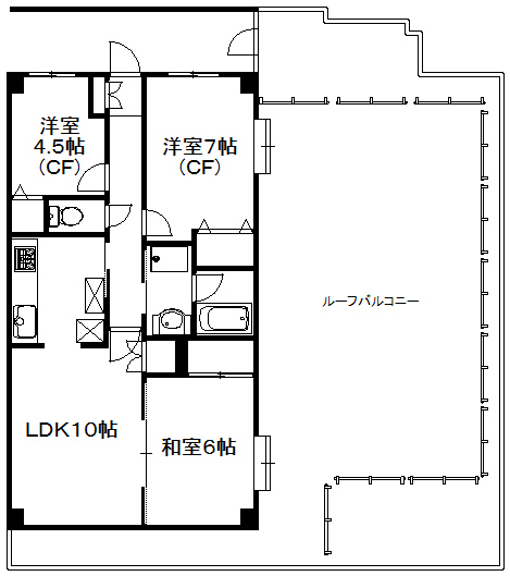 オークハウス「間取」