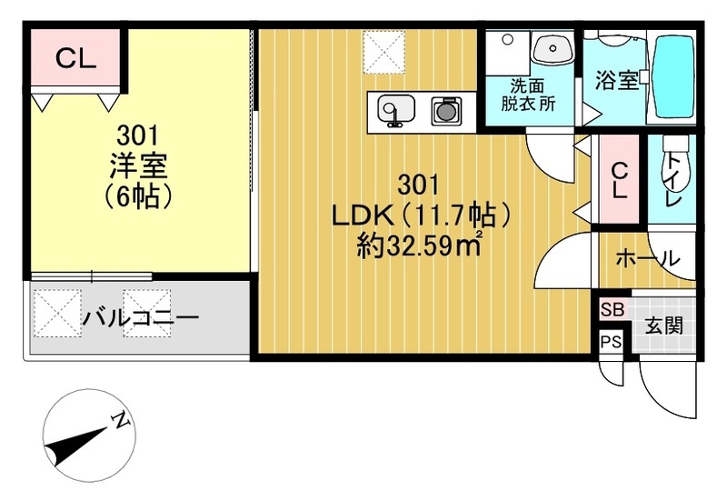 ※現況と間取り図に相違がある場合は現況を優先します