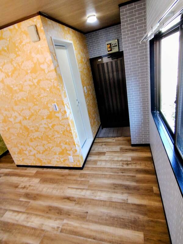 お帰りなさーいの　玄関