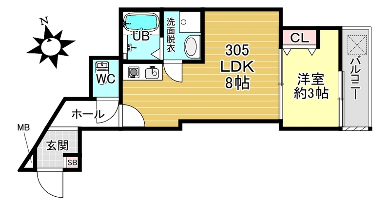 ※現況と間取り図に相違がある場合は現況を優先します