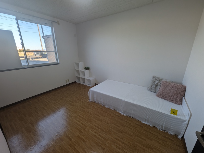 洋室６帖　モデルルーム仕様になっています。