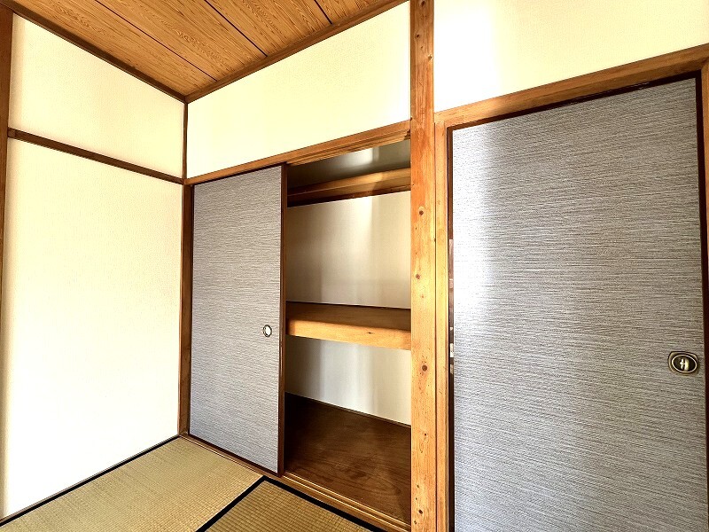 和室にも大容量収納あり