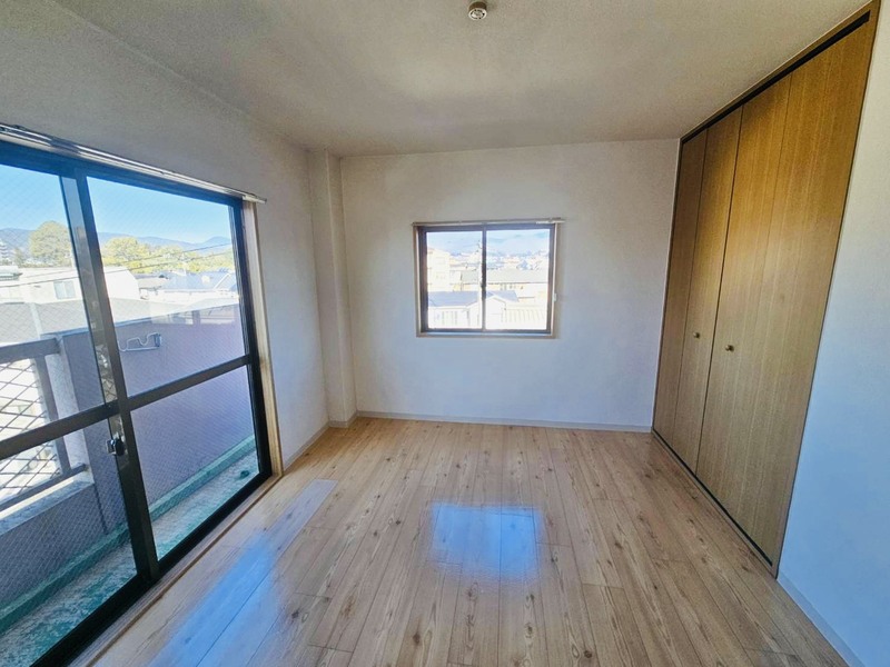 二面採光で明るい